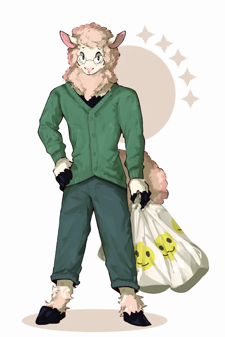 Example artwork of a 'Full Body' commission