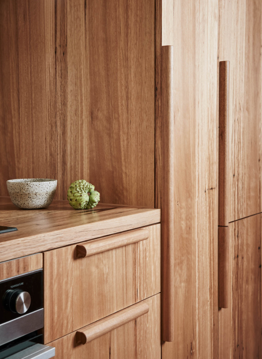 Bent Street_timber kitchen joinery