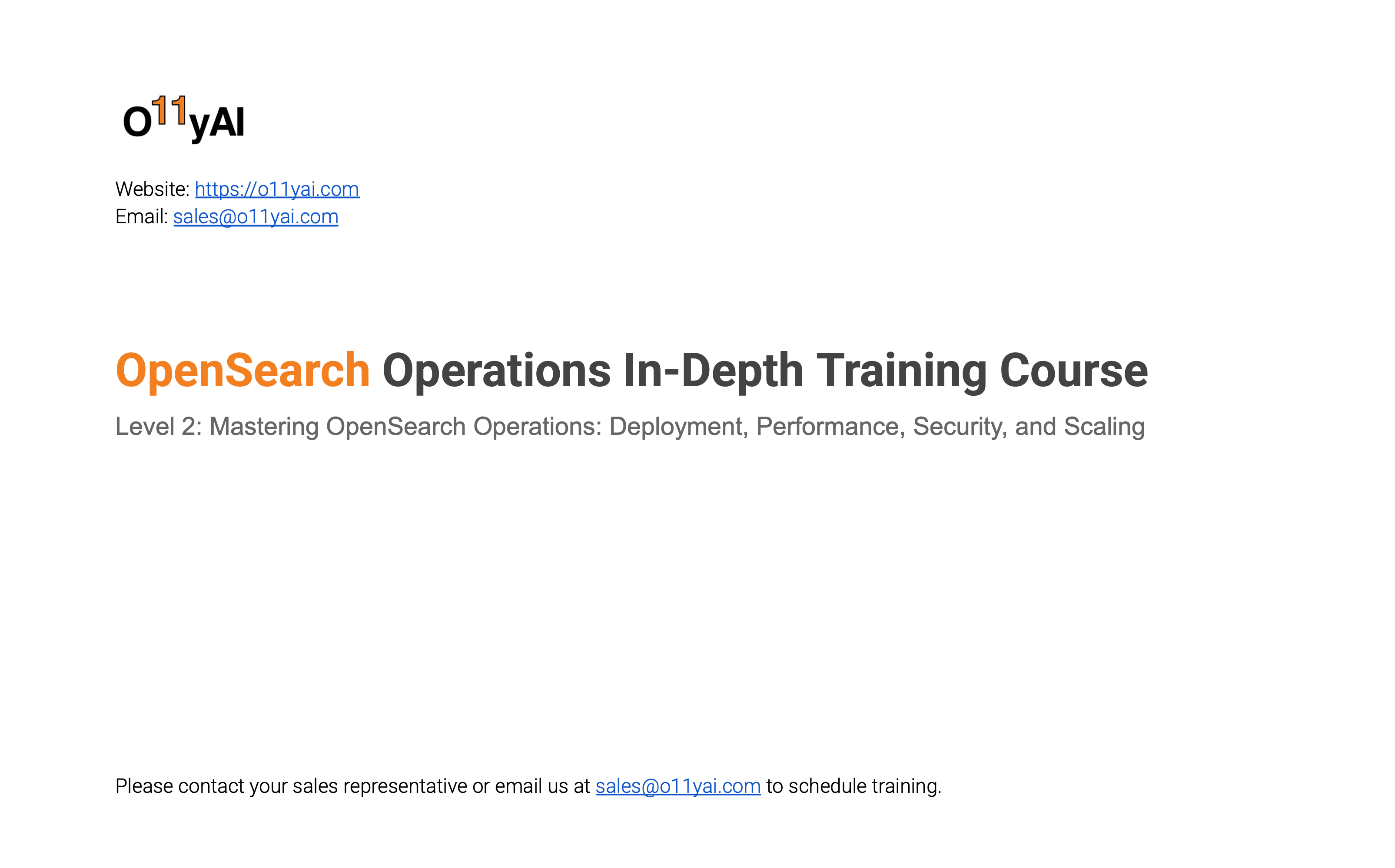 Open Search Machine Learning O11yAI | Hands-On OpenSearch Training for SREs and Platform Teams ...