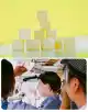 top photo of Ha's delights stacked behind yellow. bottom photo of Anthony and Sadie, the duo behind Has Dac Biet.