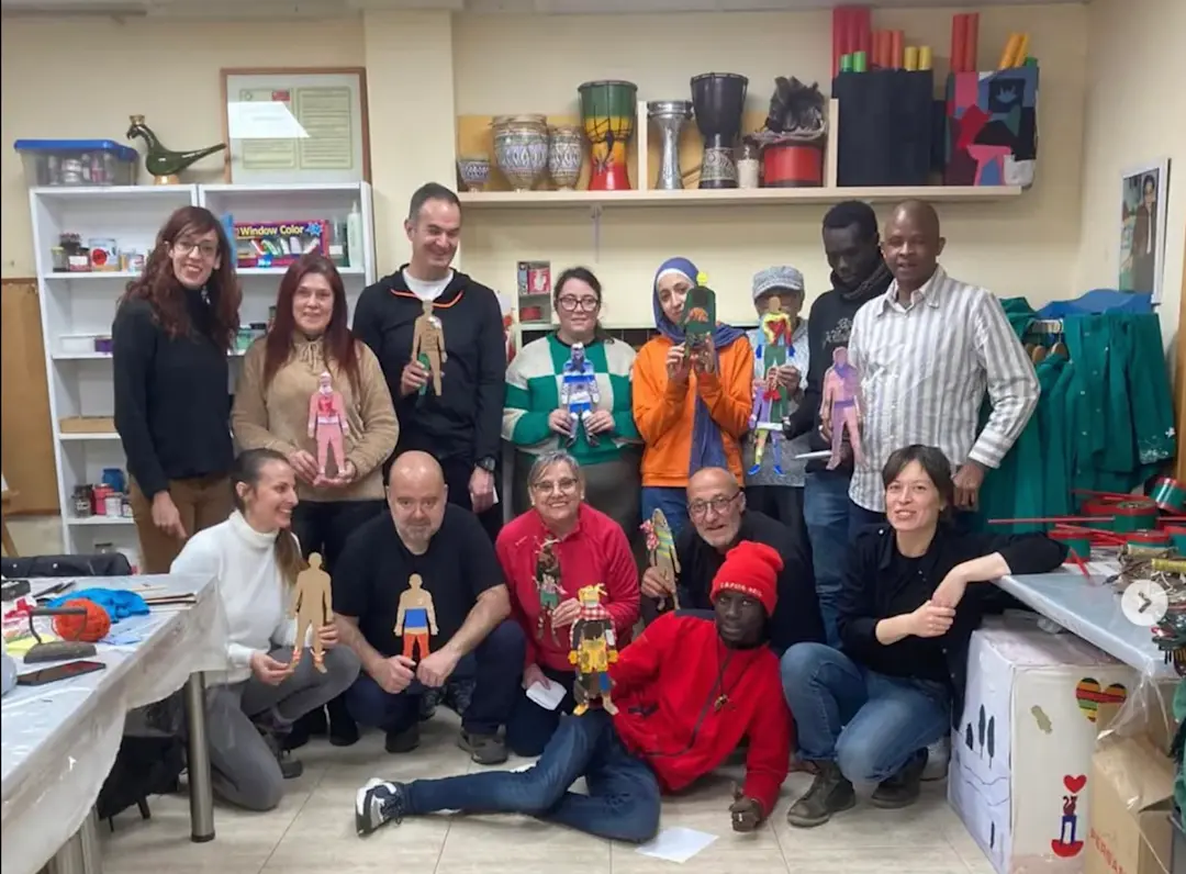 taller d'expresió corporal i creació plàstica, grup horitzó 2024
