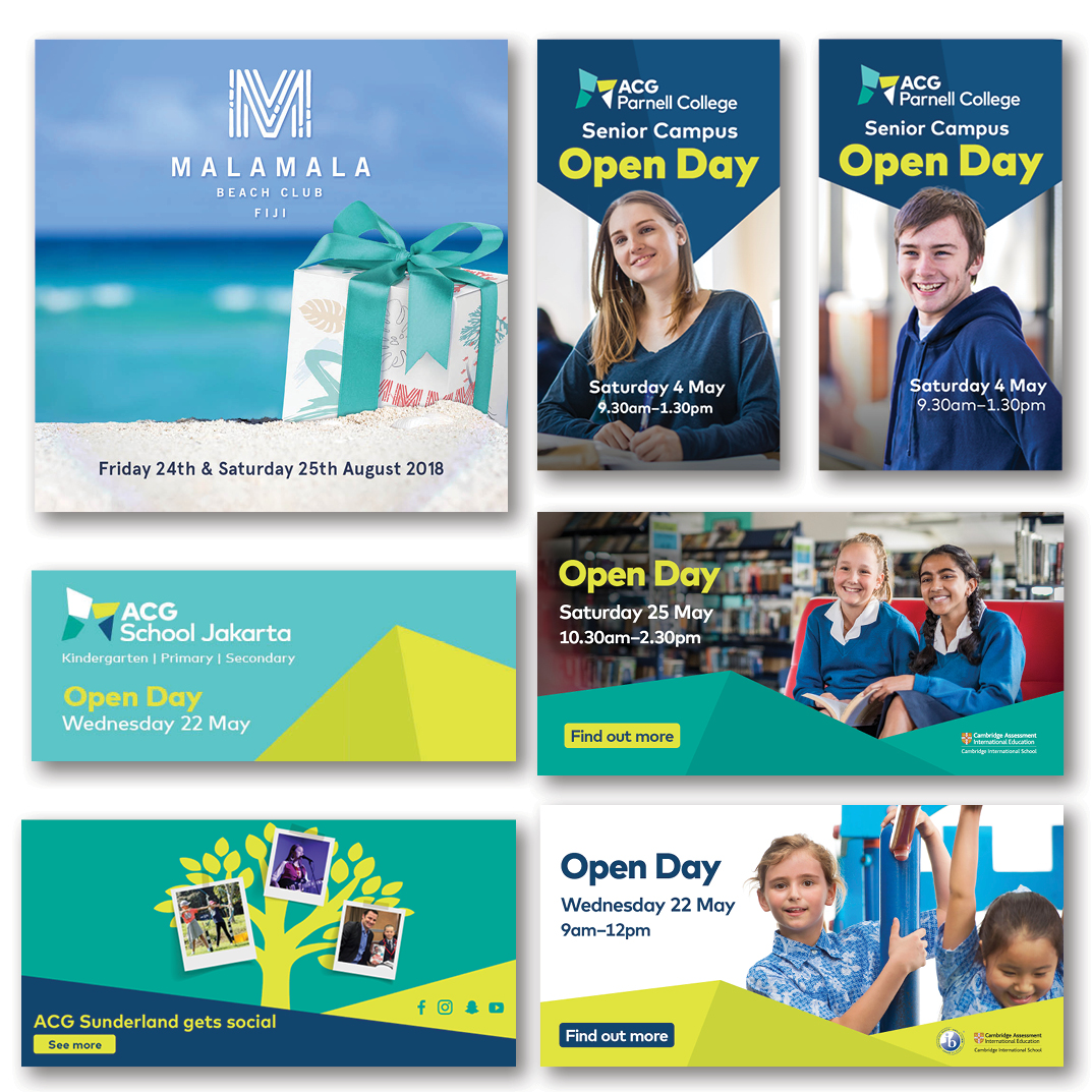 Website and Social Media Ads