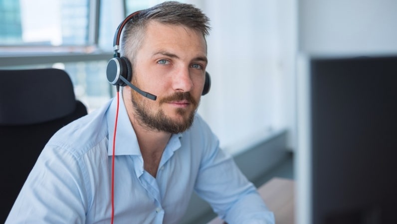 COMMON - man with headset