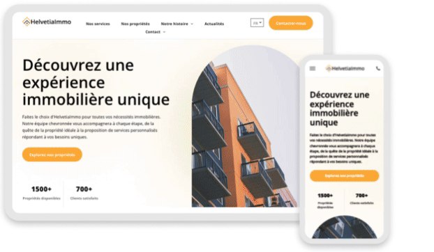 Website animation