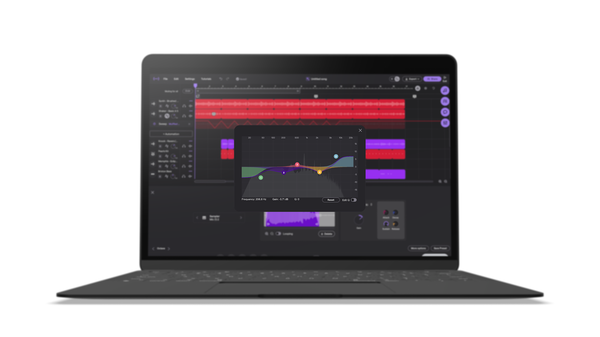 Get Cleaner Mixes with Soundtrap’s new Visual EQ