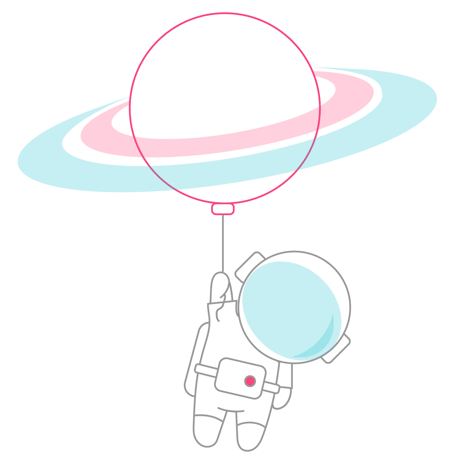Ballon with Astronaut