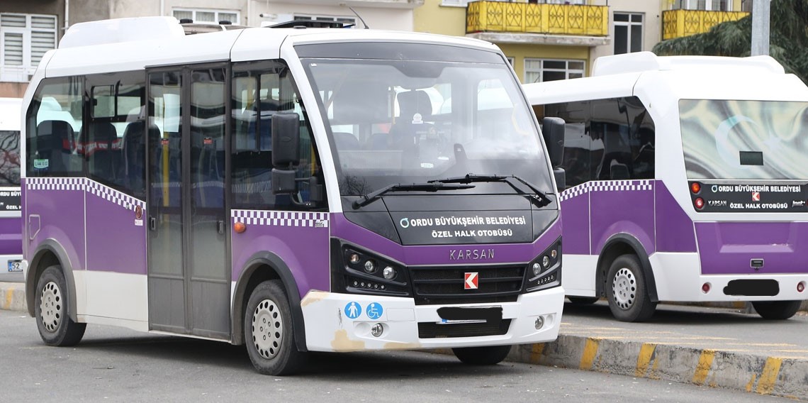 Ordu Mor Otobüs