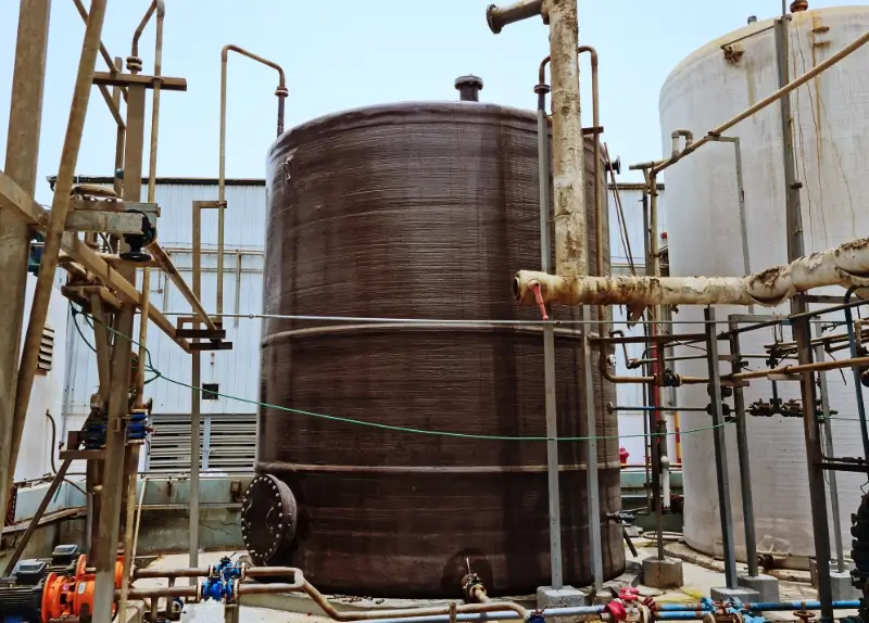 GRP Chemical storage tank