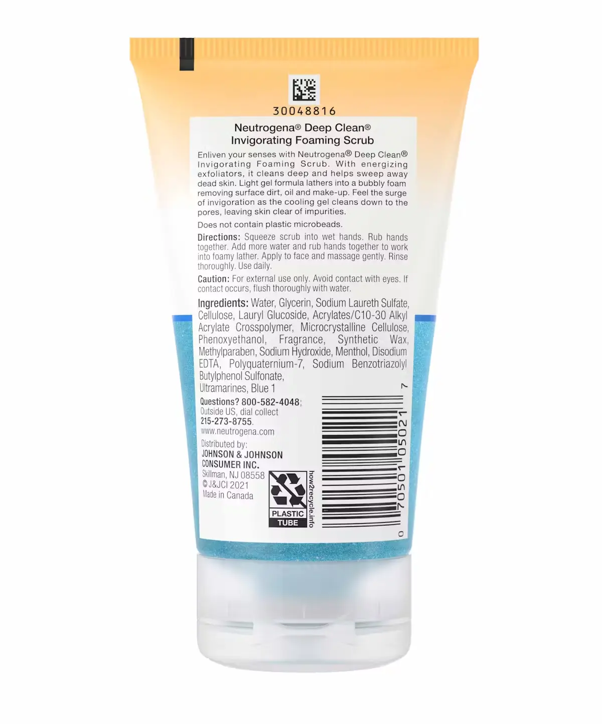 Deep Clean® Invigorating Foaming Scrub