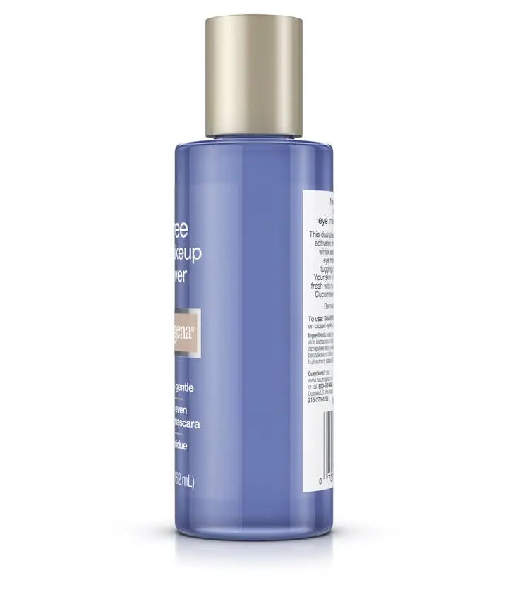 Gentle Oil-Free Liquid Eye Makeup Remover for Waterproof Mascara