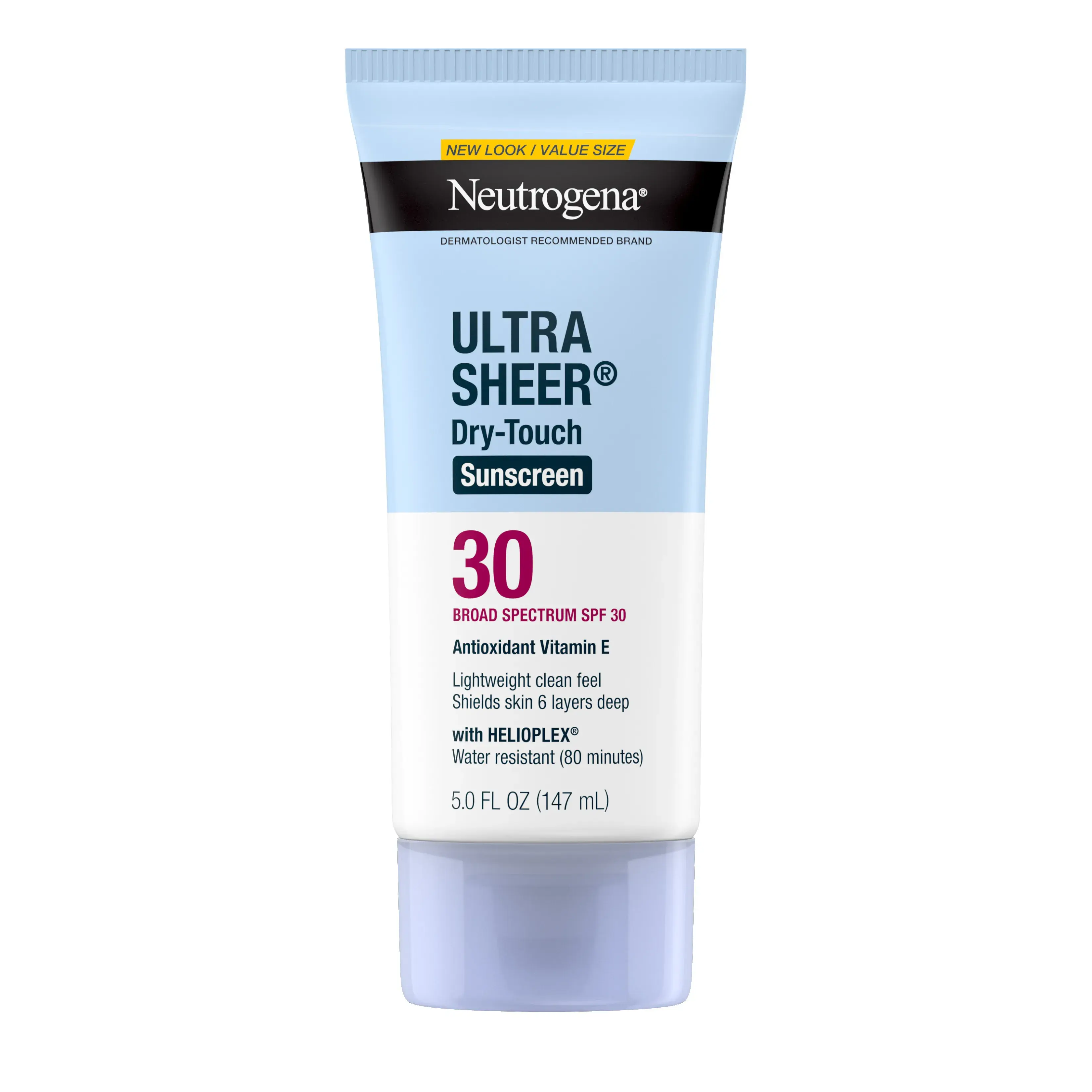 Neutrogena Ultra Sheer Dry-Touch Sunscreen Lotion Broad Spectrum SPF 30, 5 Fl. Oz