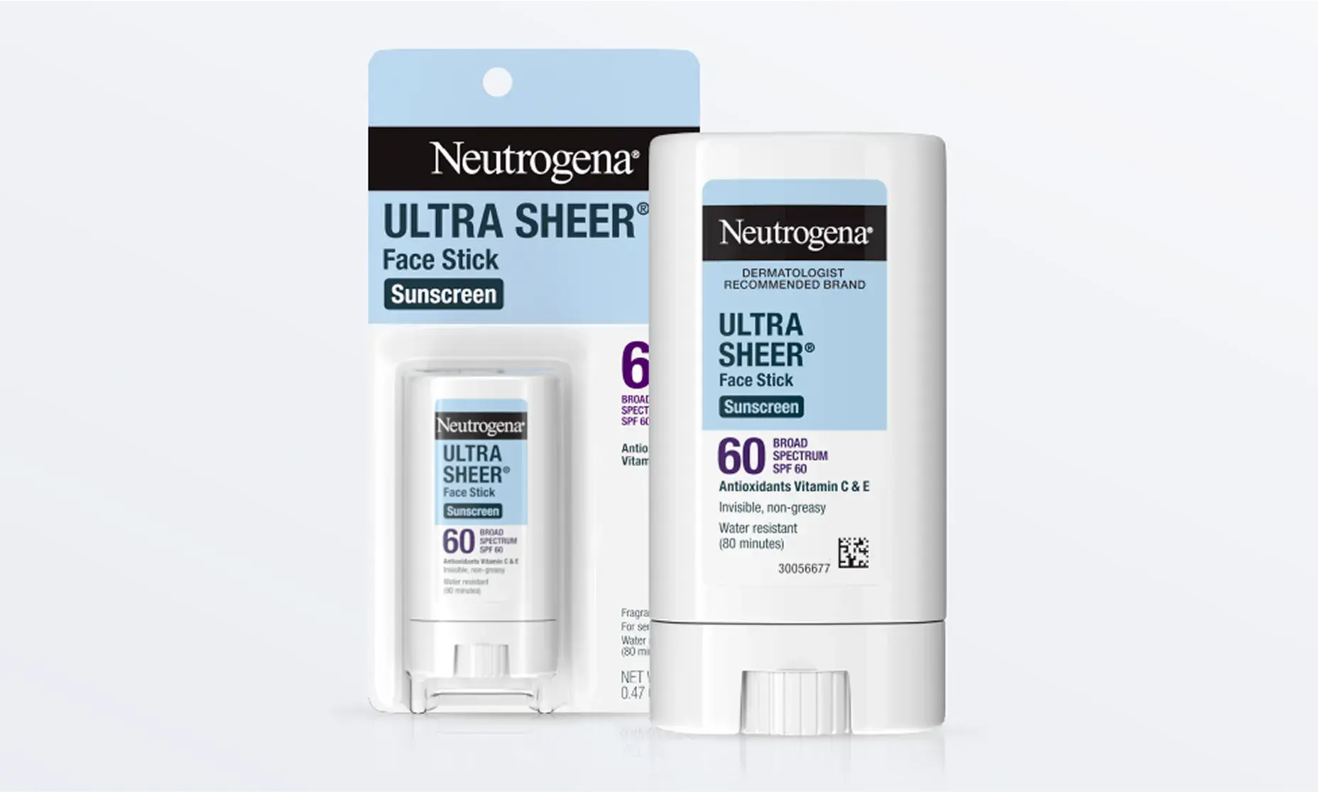 Neutrogena Ultra Sheer Face Stick Sunscreen SPF 60