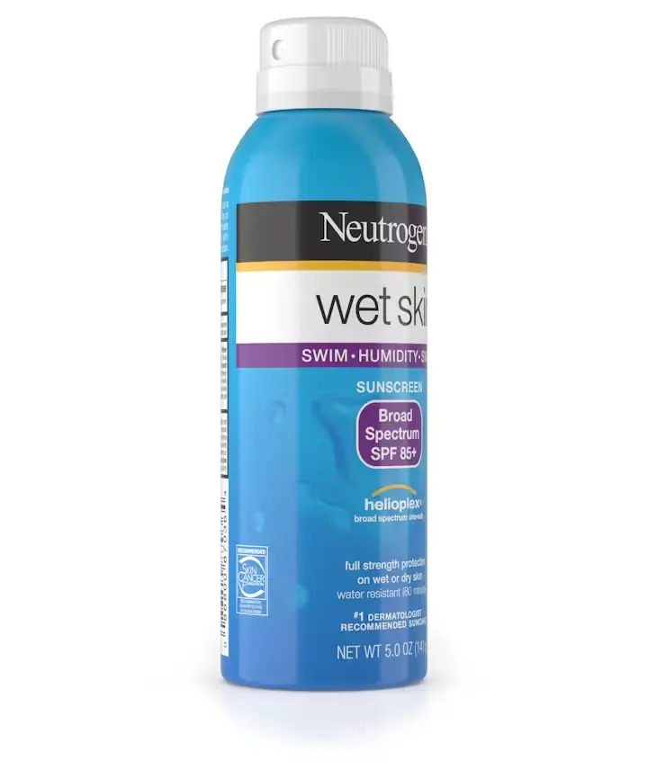 Wet Skin Sunscreen Spray Broad Spectrum SPF 85+