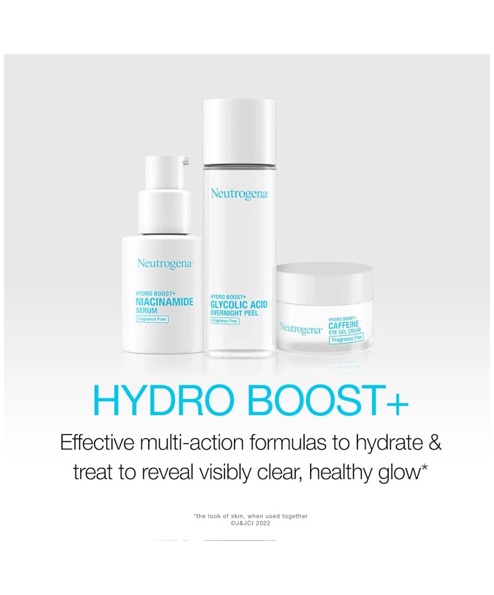 Neutrogena Hydro Boost+ Glycolic Acid Overnight Peel, Fragrance Free