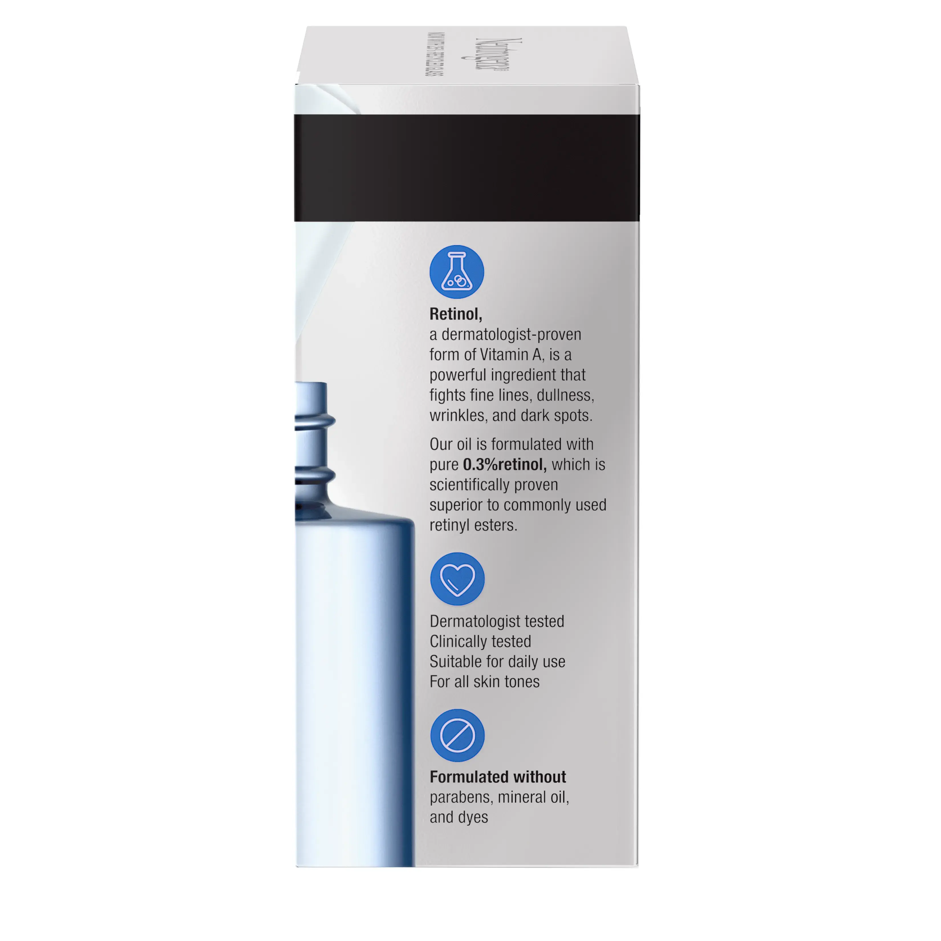 Neutrogena Rapid Wrinkle Repair® Anti-Wrinkle .3% Retinol Lightweight Facial Oil