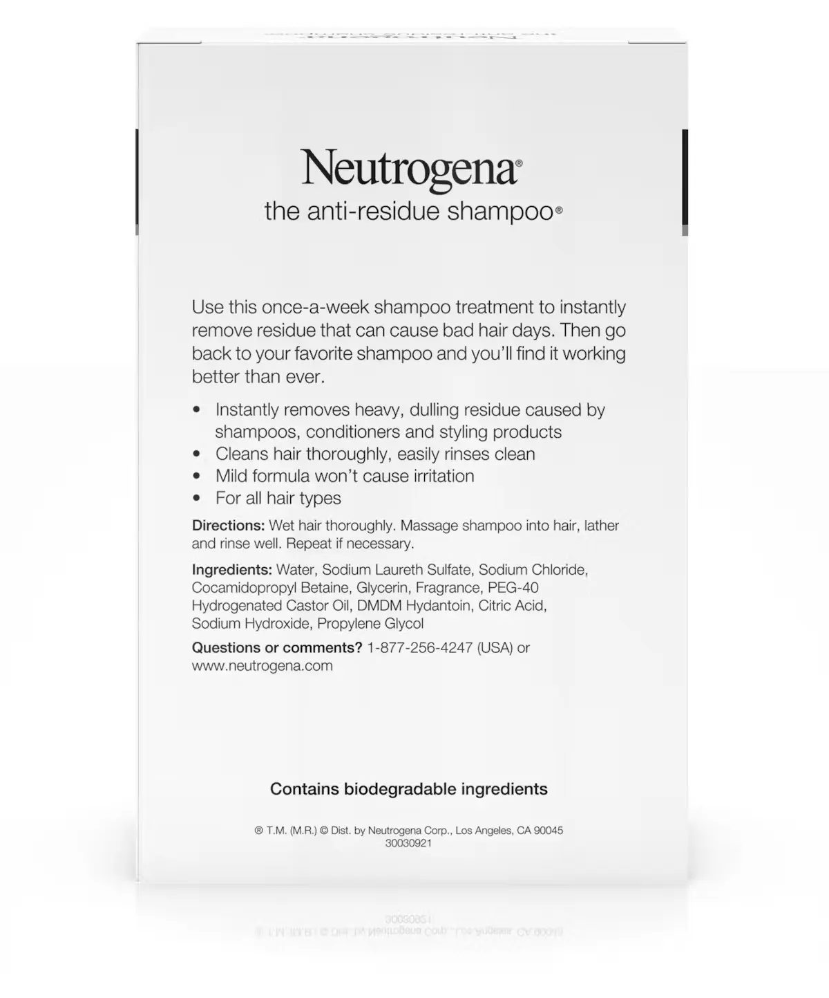 The Anti-Residue Shampoo®