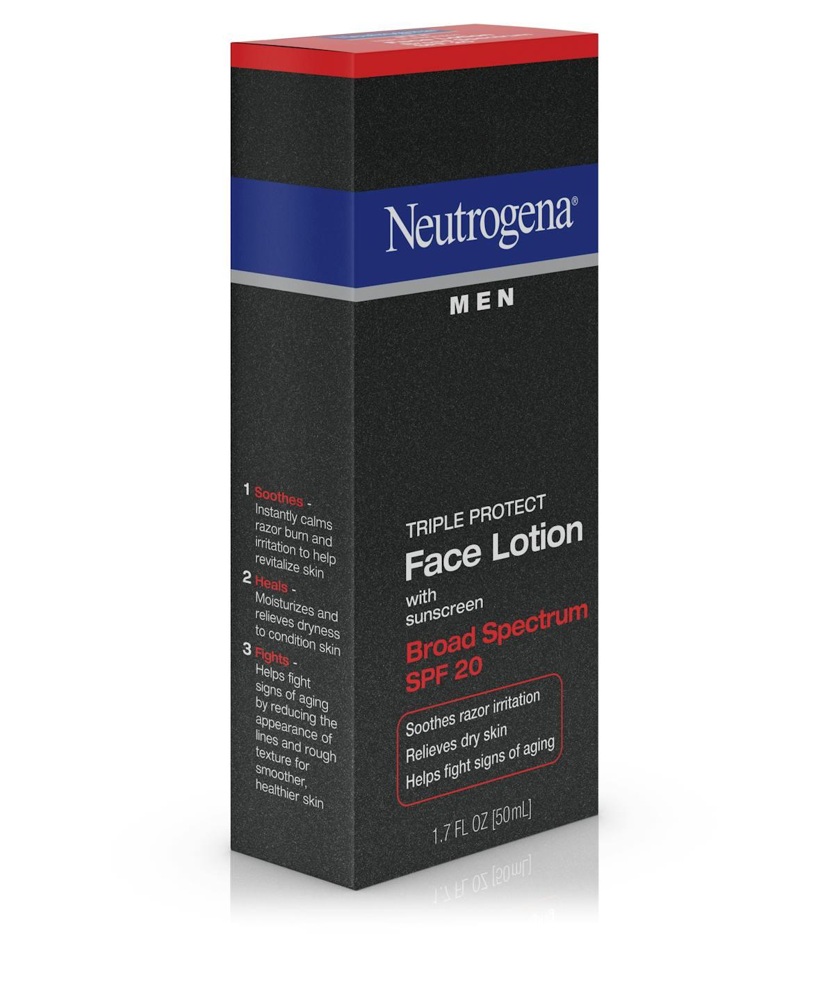 Neutrogena® Men Triple Protect Face Lotion Broad Spectrum SPF 20