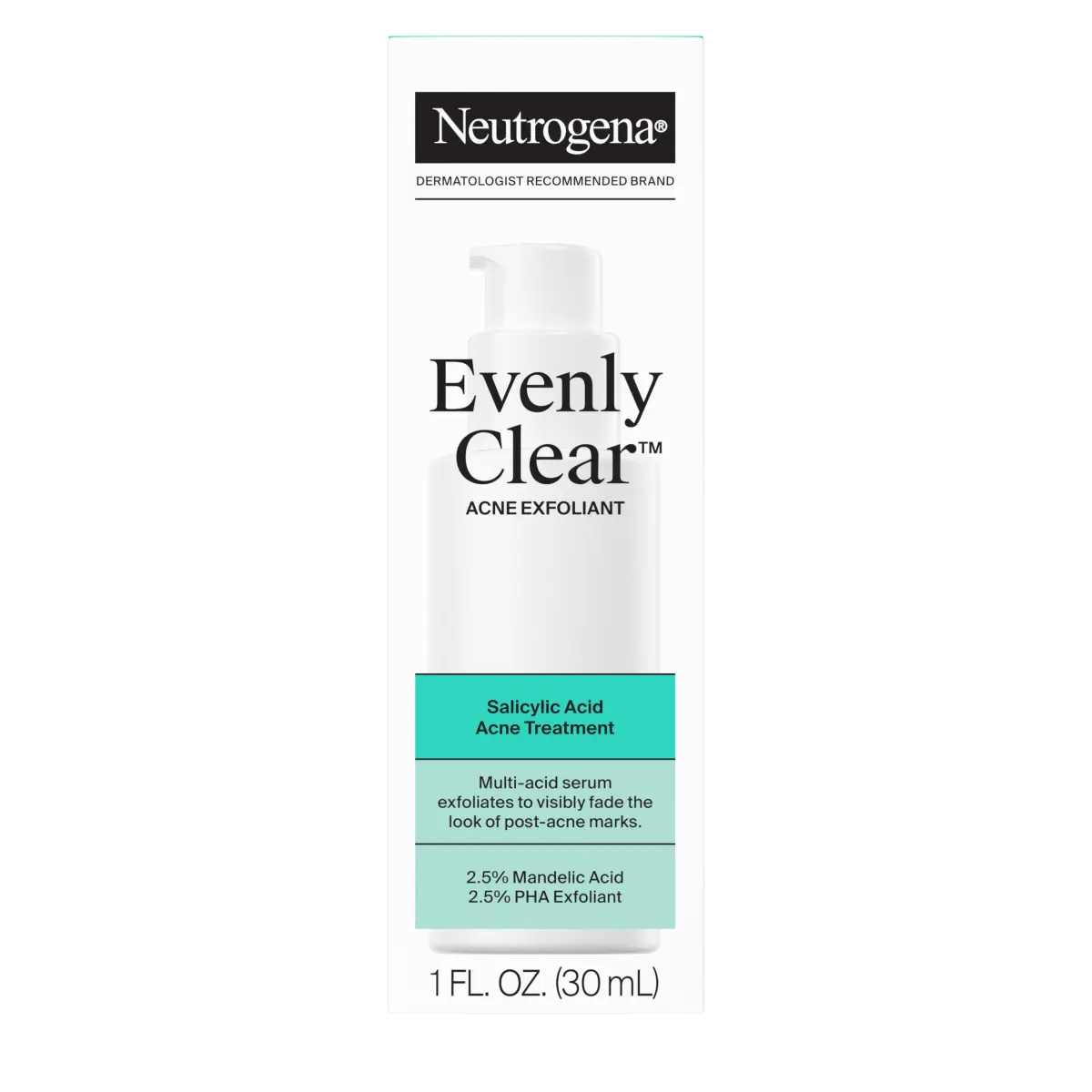 Neutrogena Evenly Clear™ Acne Cleansing Mask, 4.2 Fl oz