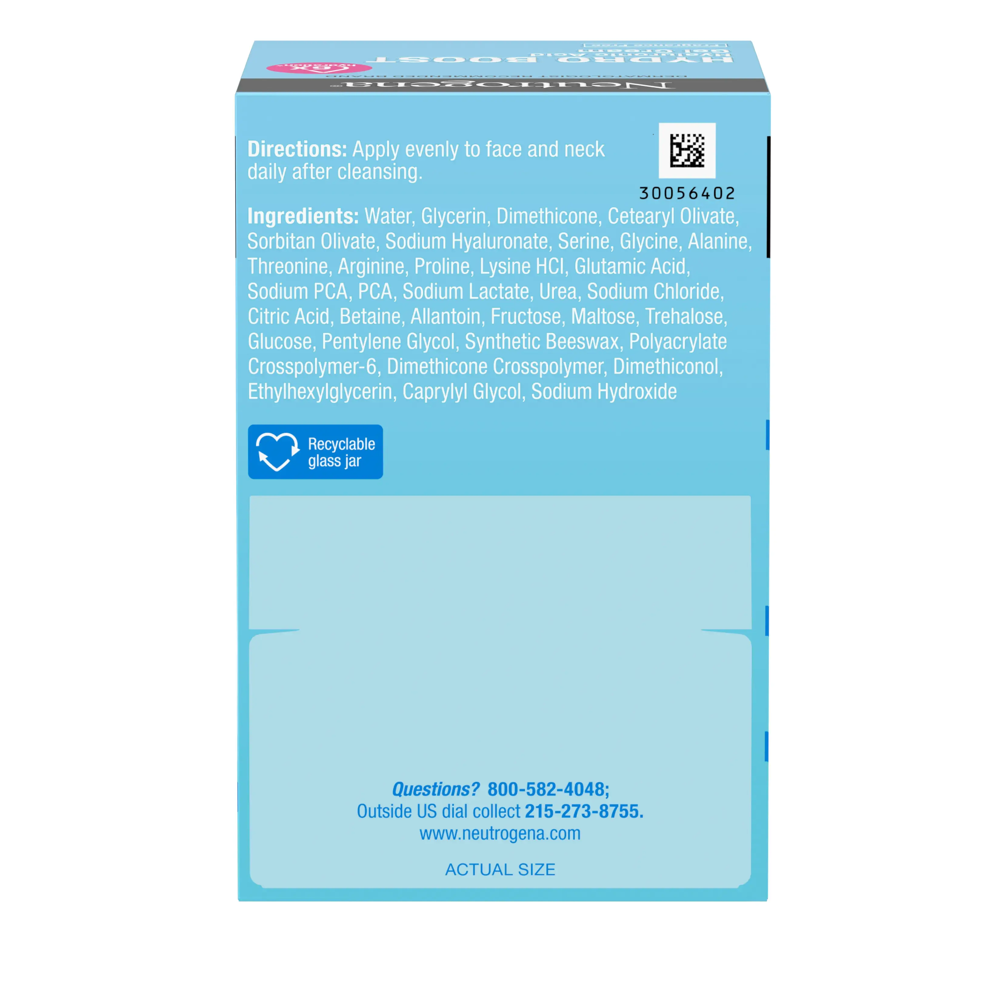 Neutrogena® Hydro Boost Hyaluronic Acid Gel Cream Fragrance Free