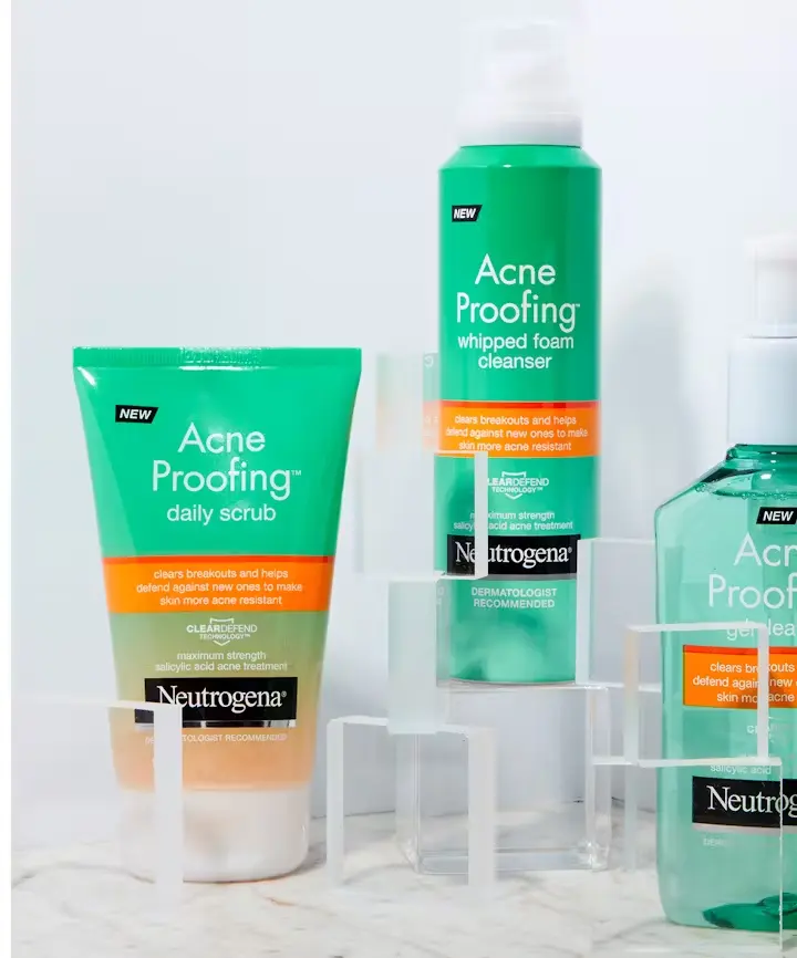 Neutrogena Acne Proofing Gel Facial Cleanser with Salicylic Acid