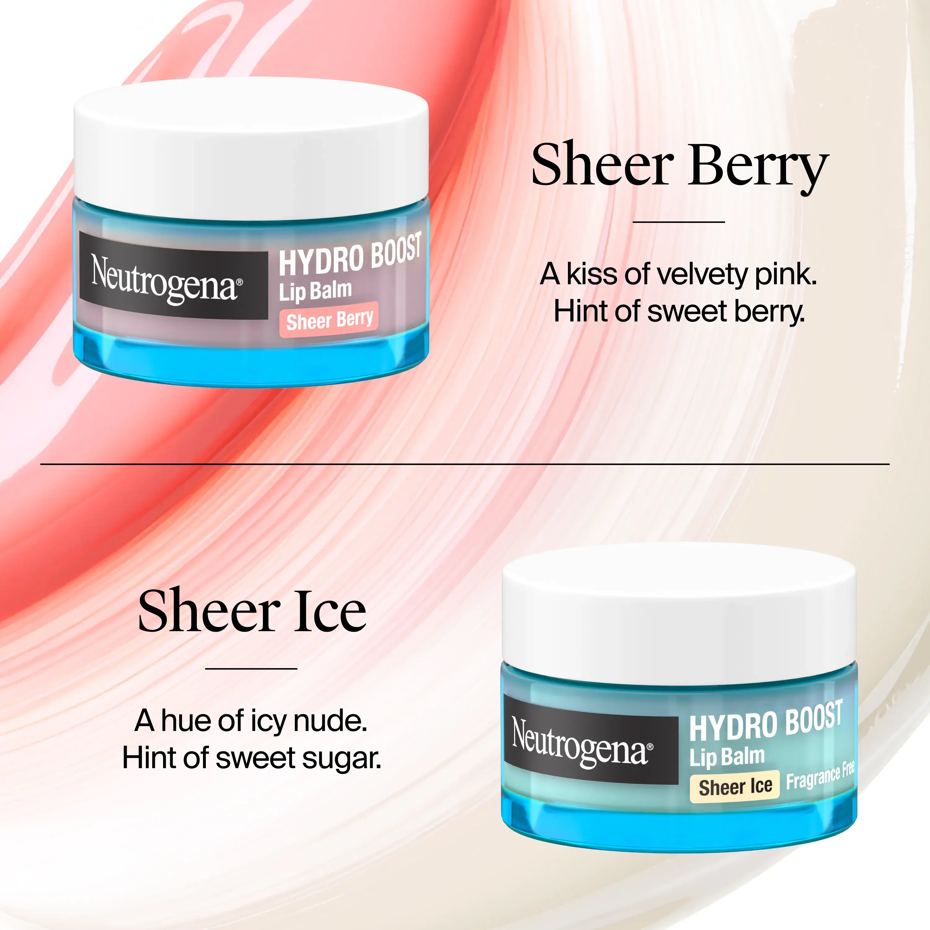 Neutrogena Hydro Boost Hyaluronic Acid Lip Balm, Sheer Ice, 0.5 oz
