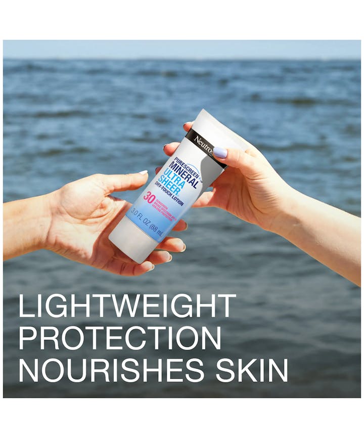 Neutrogena&reg; Mineral Ultra Sheer&reg; Dry-Touch SPF 30 Sunscreen Lotion