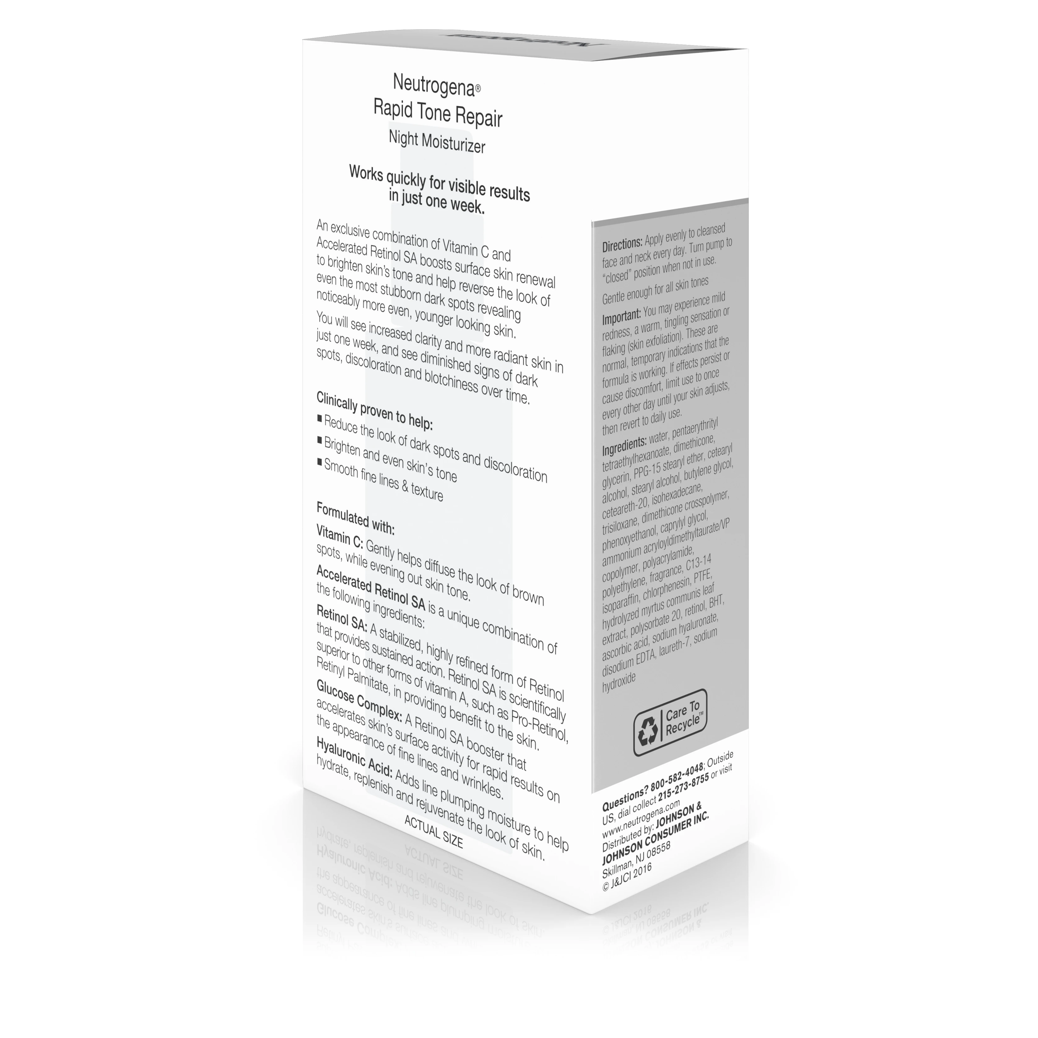 Rapid Tone Repair Night Moisturizer