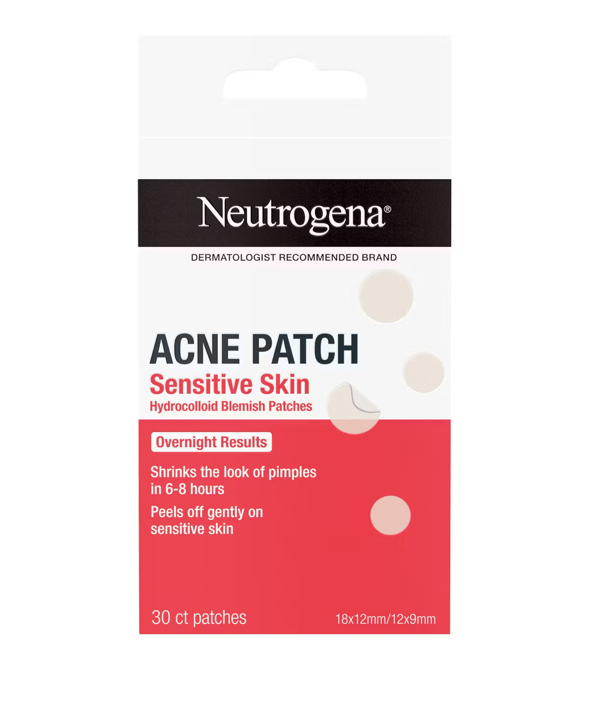 Neutrogena Sensitive Skin Blemish Patches, 30 Count