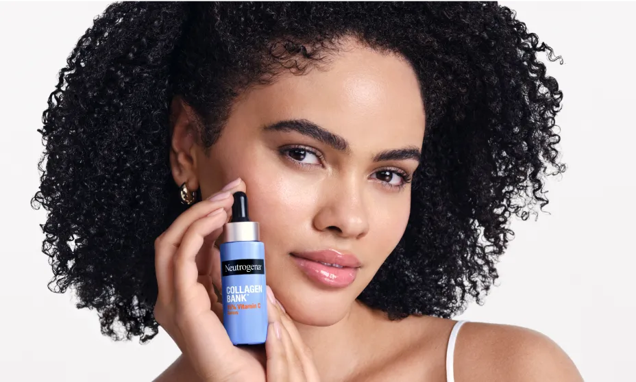 Collagen Bank Glow Serum, helps build collagen for glowing, plumper looking skin