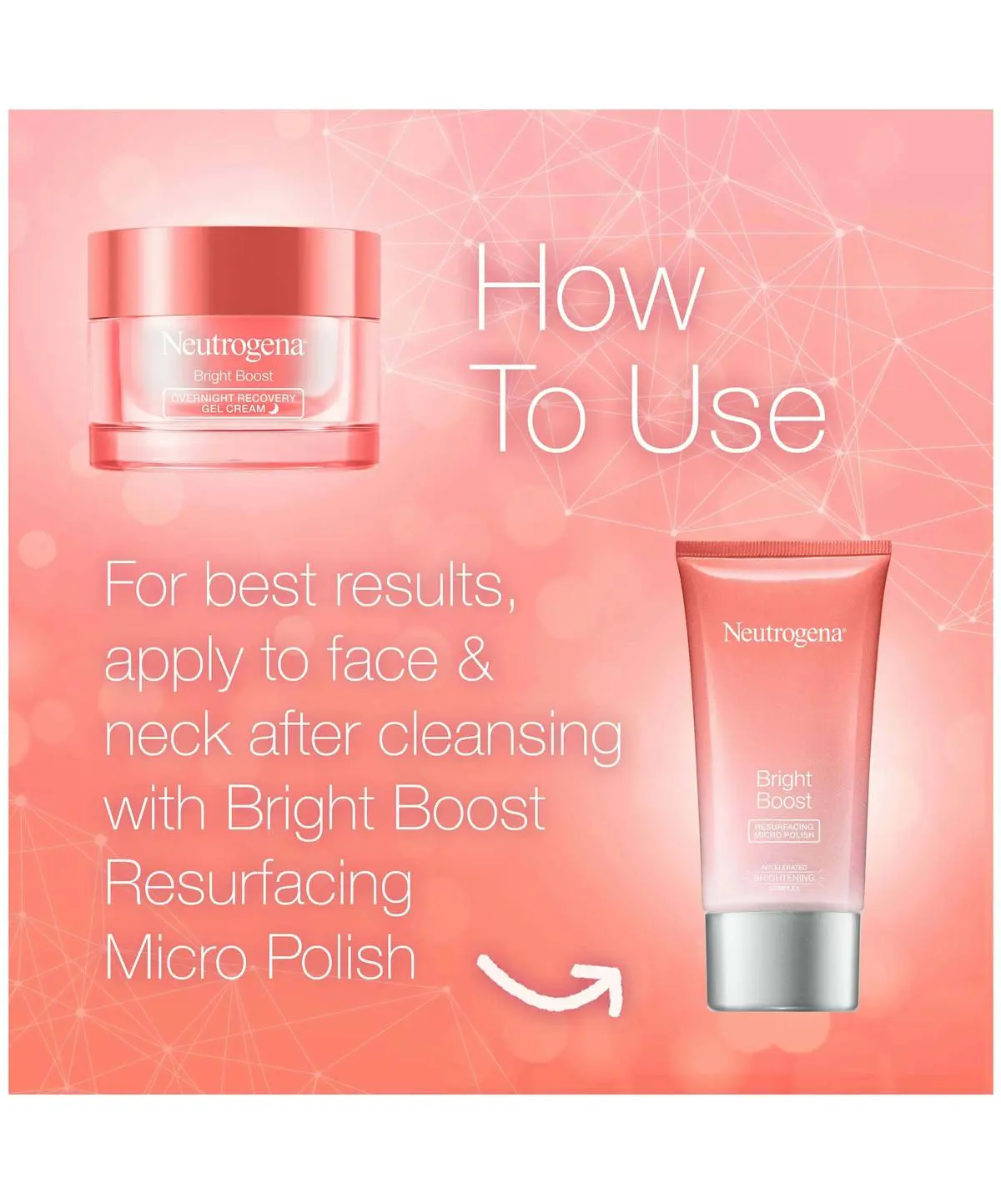 Neutrogena® Bright Boost Overnight Recovery Gel Cream