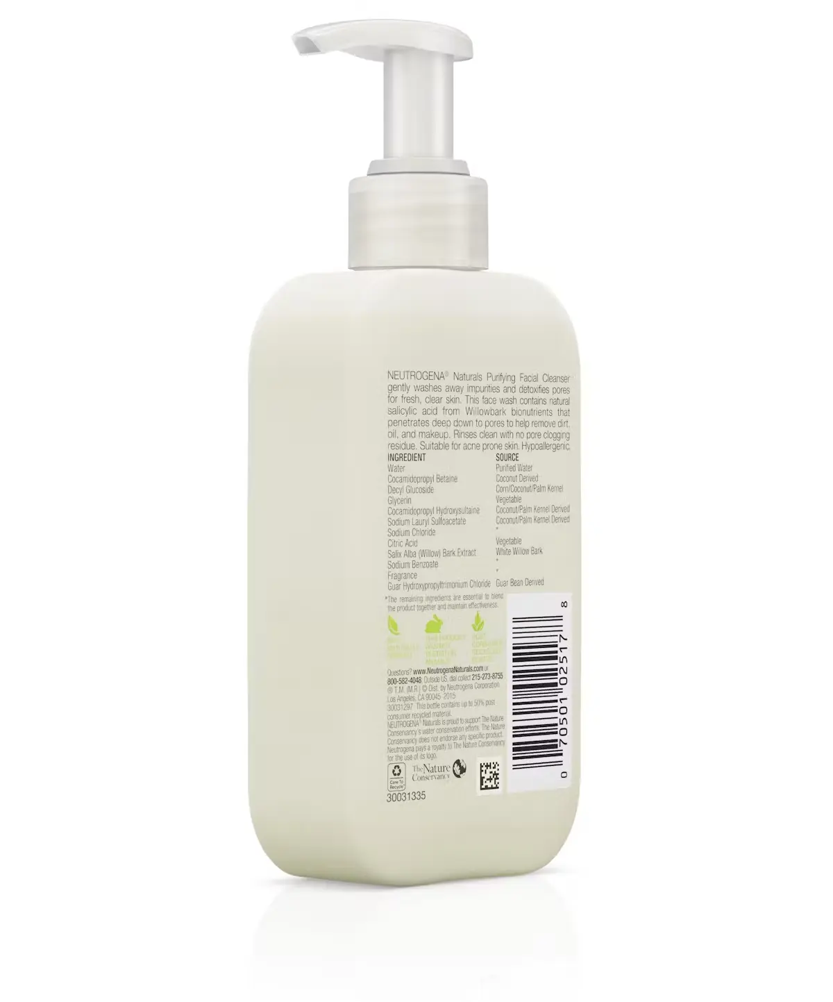 Neutrogena&reg; Naturals Purifying Facial Cleanser