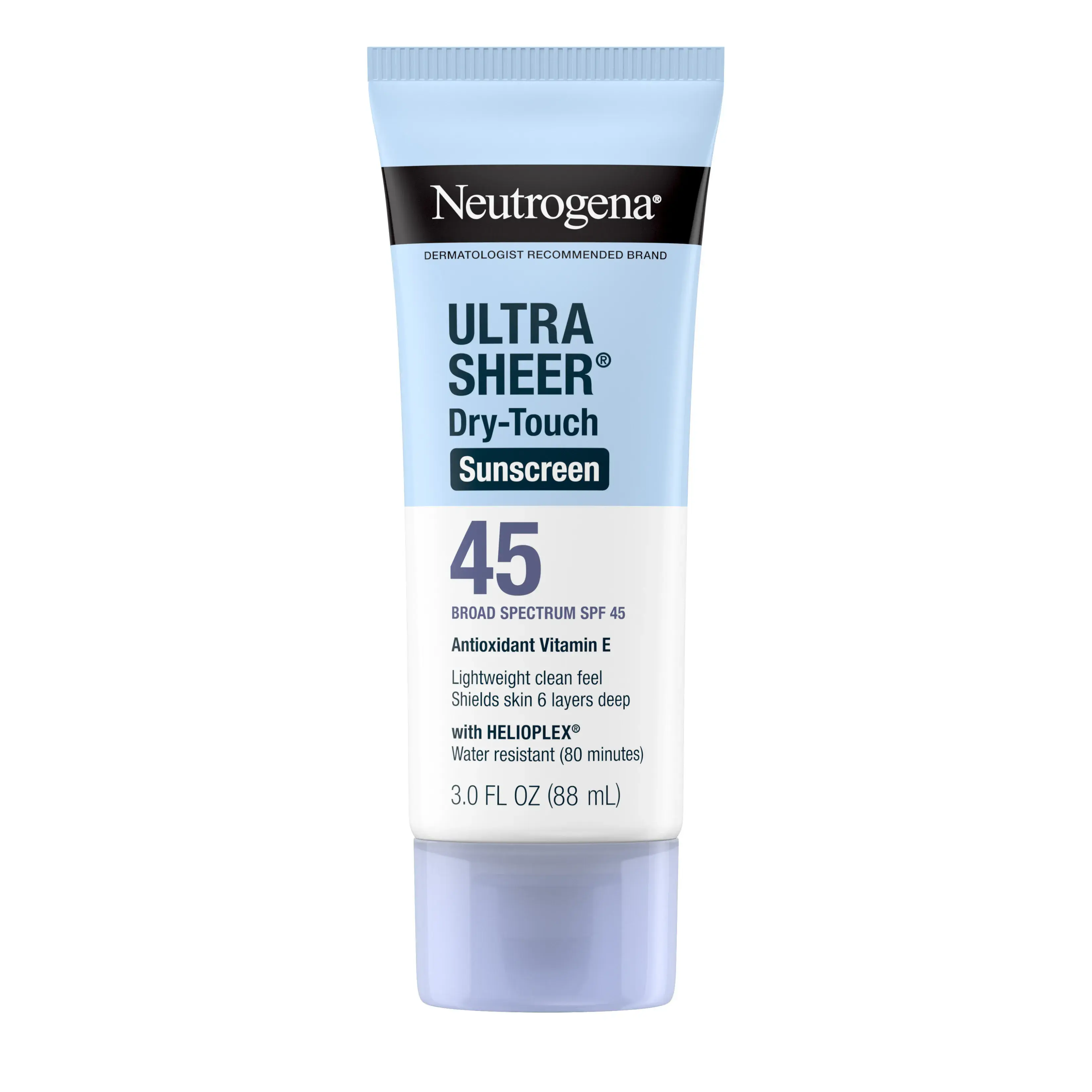 Neutrogena Ultra Sheer Dry-Touch Sunscreen Lotion Broad Spectrum SPF 45, 3 Fl. Oz
