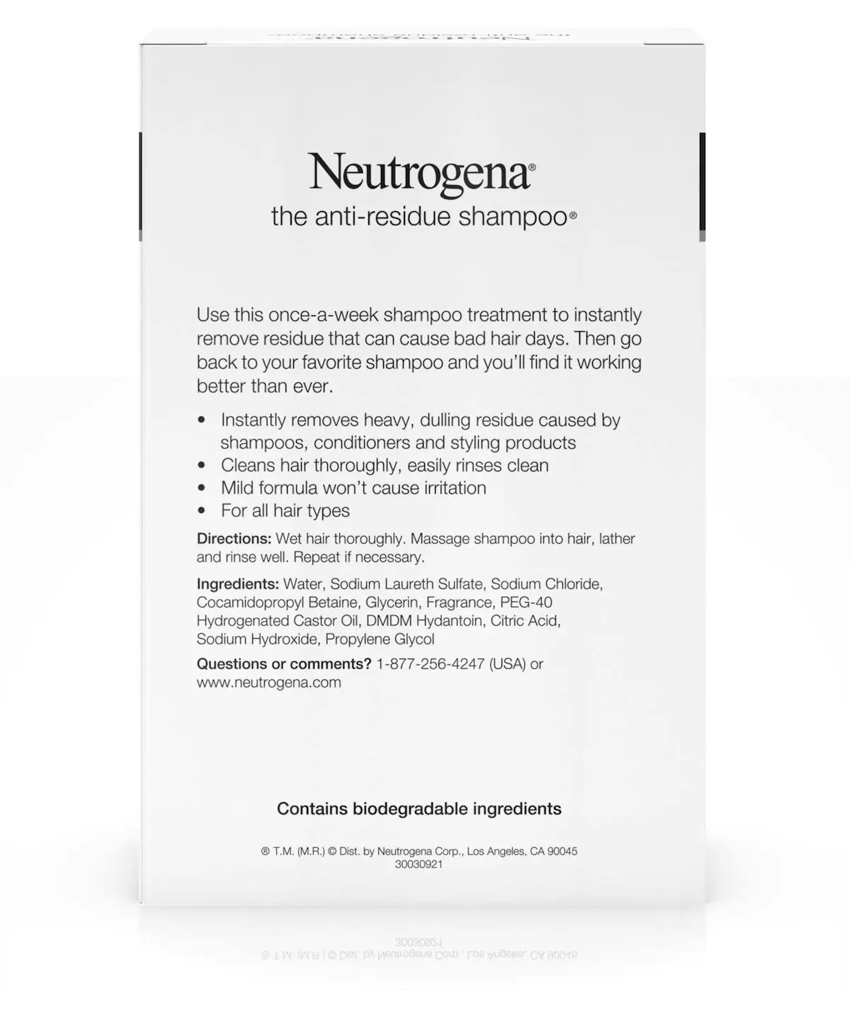 The Anti-Residue Shampoo®