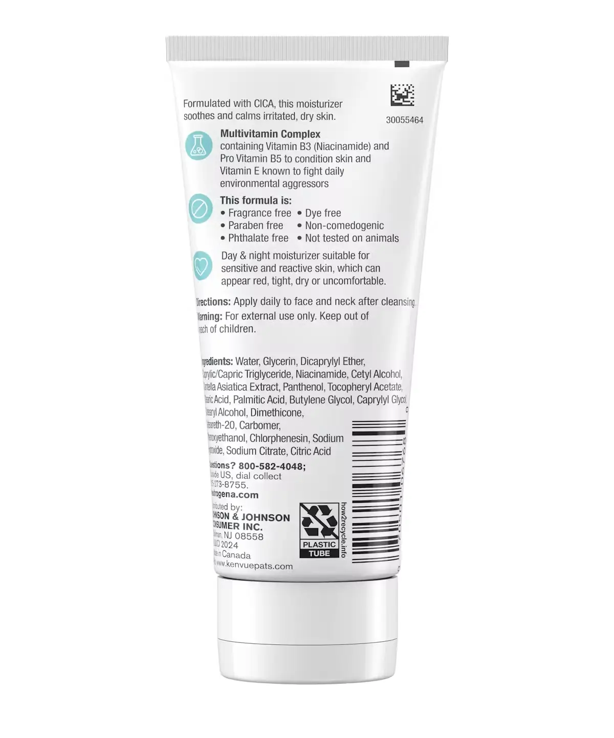 Neutrogena Neutrogena® Ultra Gentle Daily Facial Moisturizer, 3.4 Fl. Oz