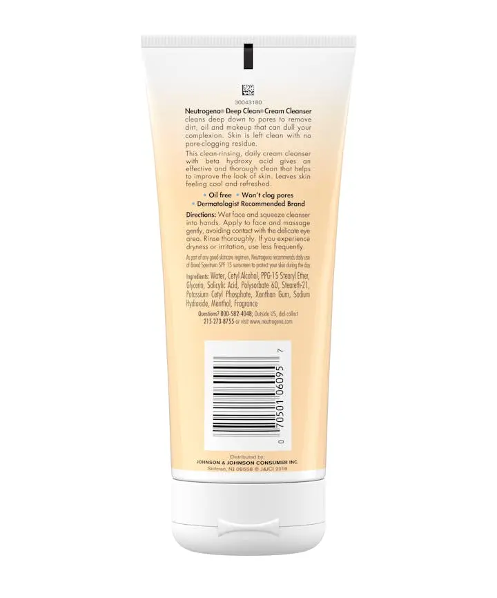 Deep Clean&reg; Cream Cleanser