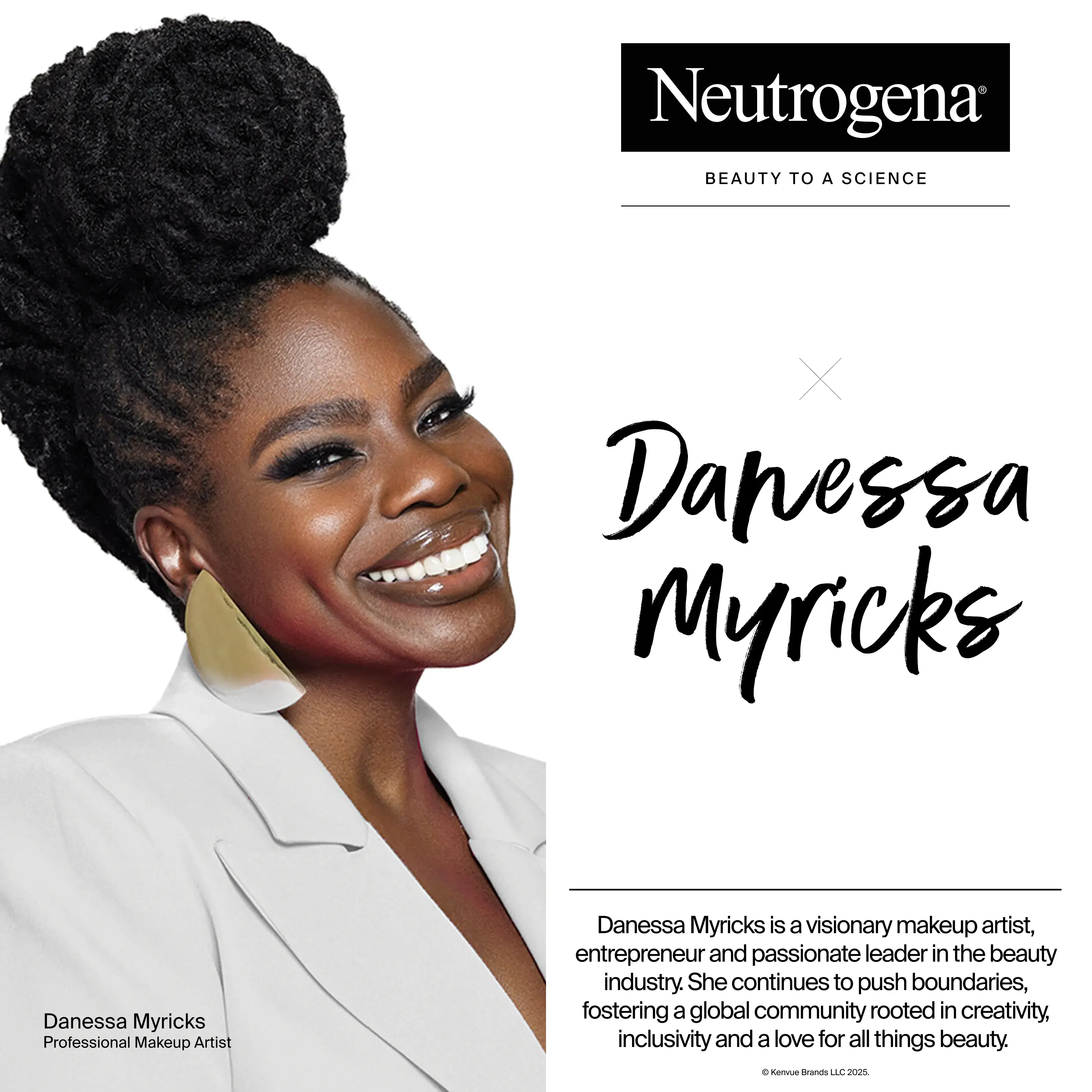 Danessa Myricks, professional makeup artist.