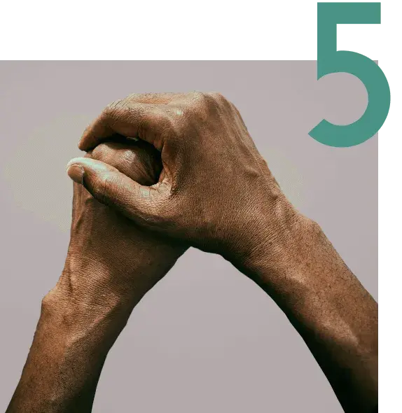 self check image, step 5 - Give your hands, fingers, forearms, upperarms, and armpits a good scan.