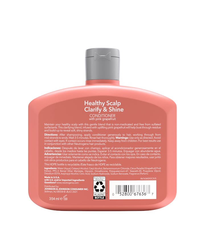 Neutrogena&reg; Healthy Scalp Clarify &amp; Shine Conditioner with Pink Grapefruit