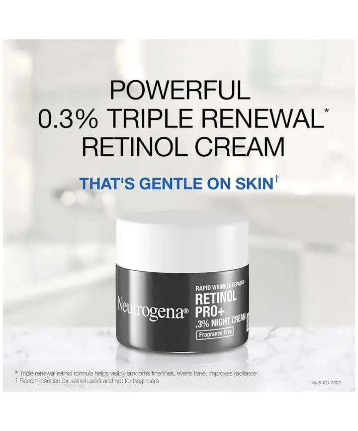 Neutrogena Rapid Wrinkle Repair Retinol Pro+ 0.3% Night Cream