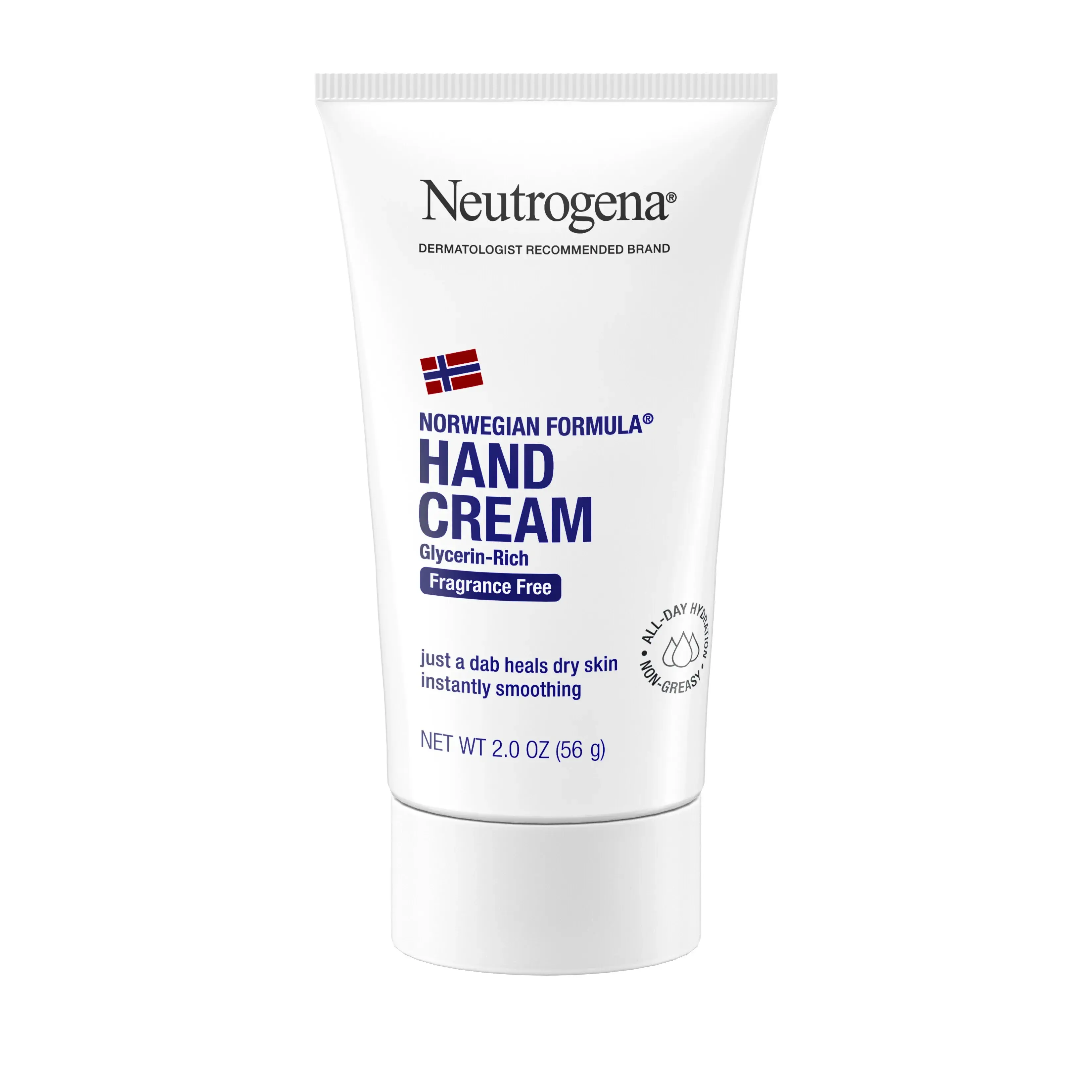 Neutrogena® Norwegian Formula Hand Cream Fragrance Free, 2 Oz, front of pack