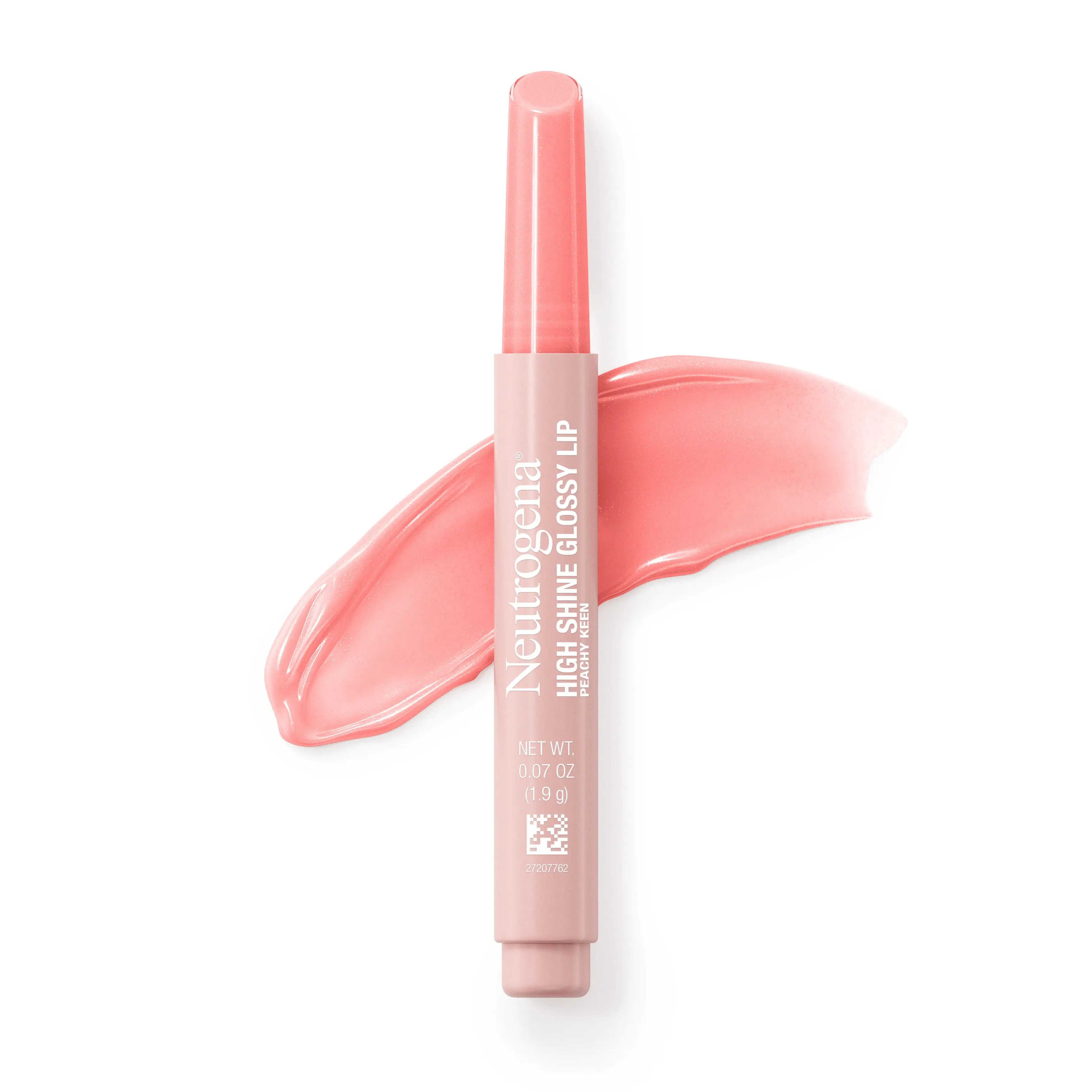 Neutrogena High Shine Glossy Lip, Peachy Keen, 0.07 Oz