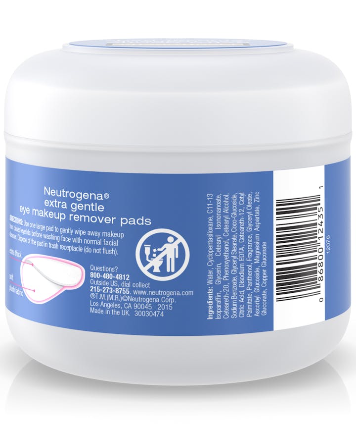 Extra Gentle Eye Makeup Remover Pads