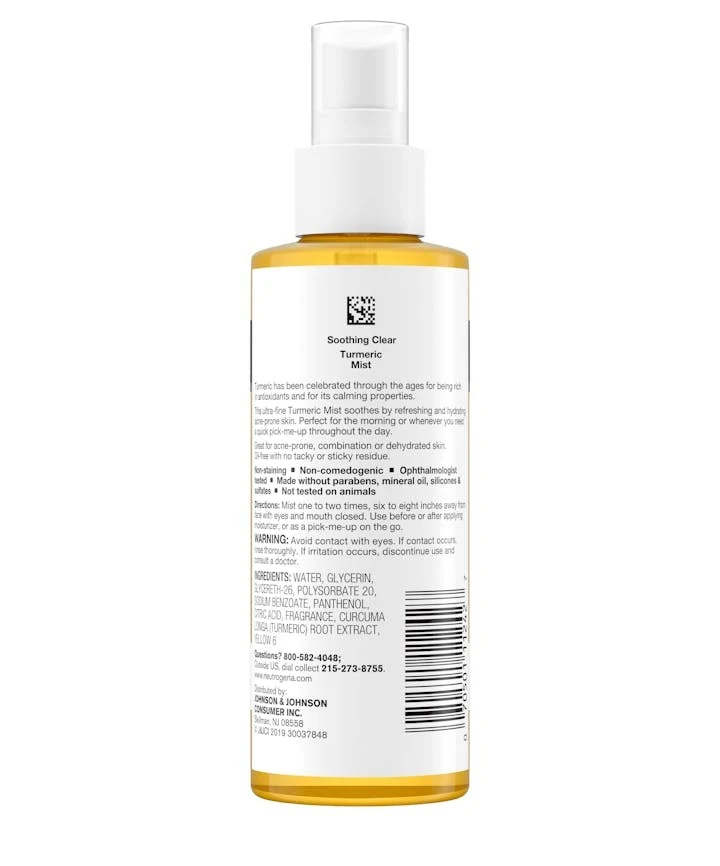 Neutrogena Soothing Clear Turmeric Mist