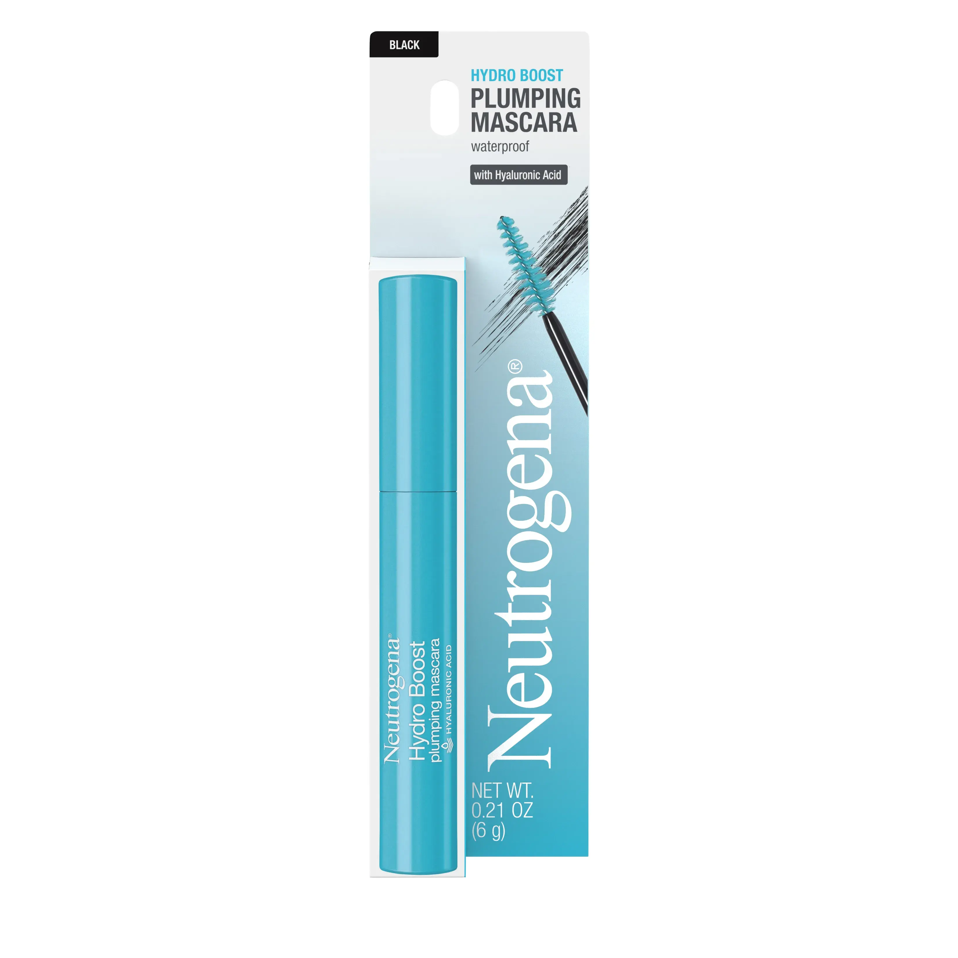 Neutrogena® Hydro Boost Plumping Mascara Waterproof Black 07, .21 Oz, front of pack
