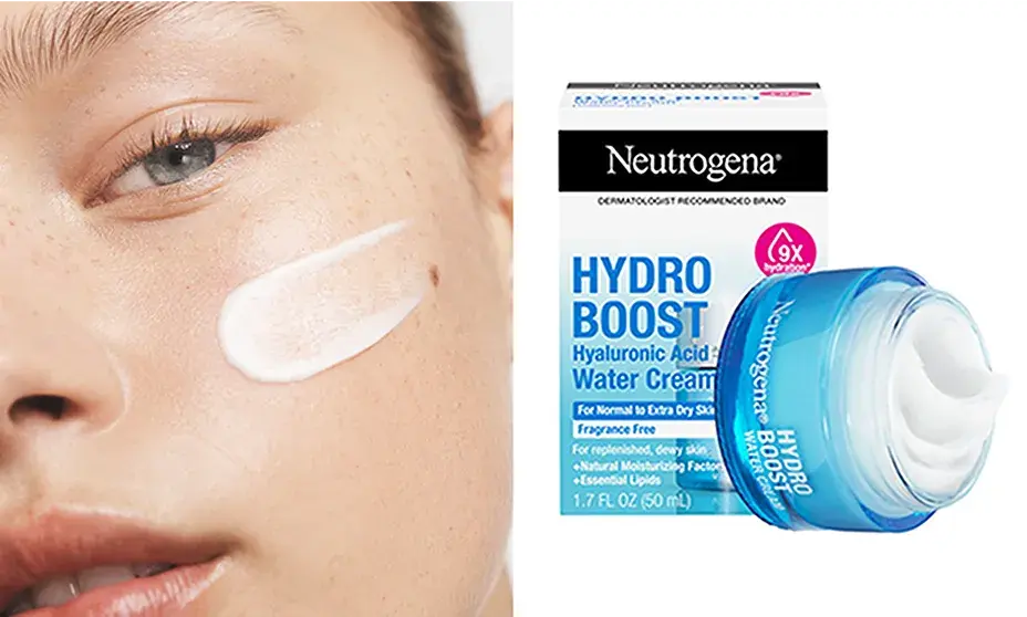 Neutrogena® Hydro Boost Hyaluronic Acid Water Cream Fragrance Free Facial Moisturizer