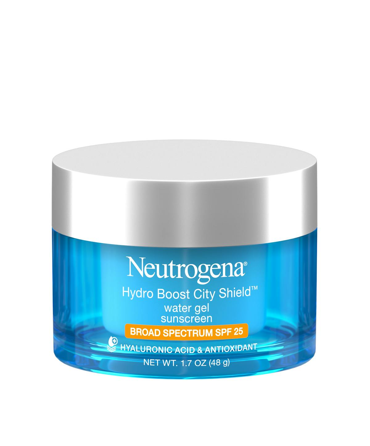 Neutrogena® Hydro Boost City Shield™ Water Gel Sunscreen Broad Spectrum SPF 25