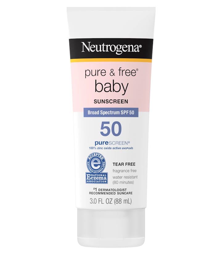 Neutrogena Pure & Free® Baby Sunscreen Lotion Broad Spectrum SPF 50