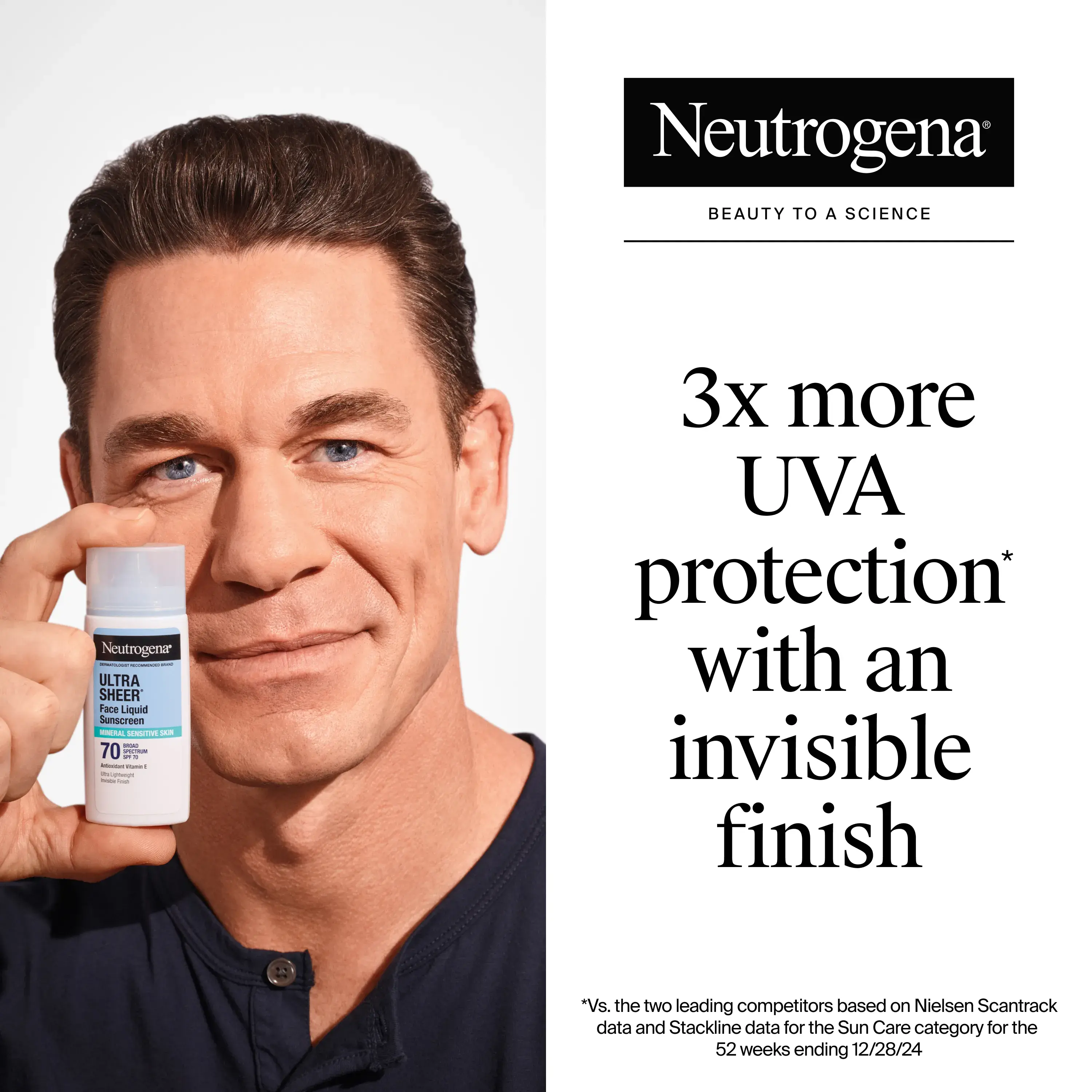 Neutrogena Ultra Sheer Face Liquid SPF 70 Sunscreen, 1.4 fl. oz