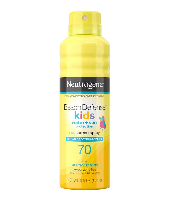 Neutrogena&reg; Beach Defense&trade; Kids Sunscreen Spray Broad Spectrum SPF 70 with Multi-Vitamins