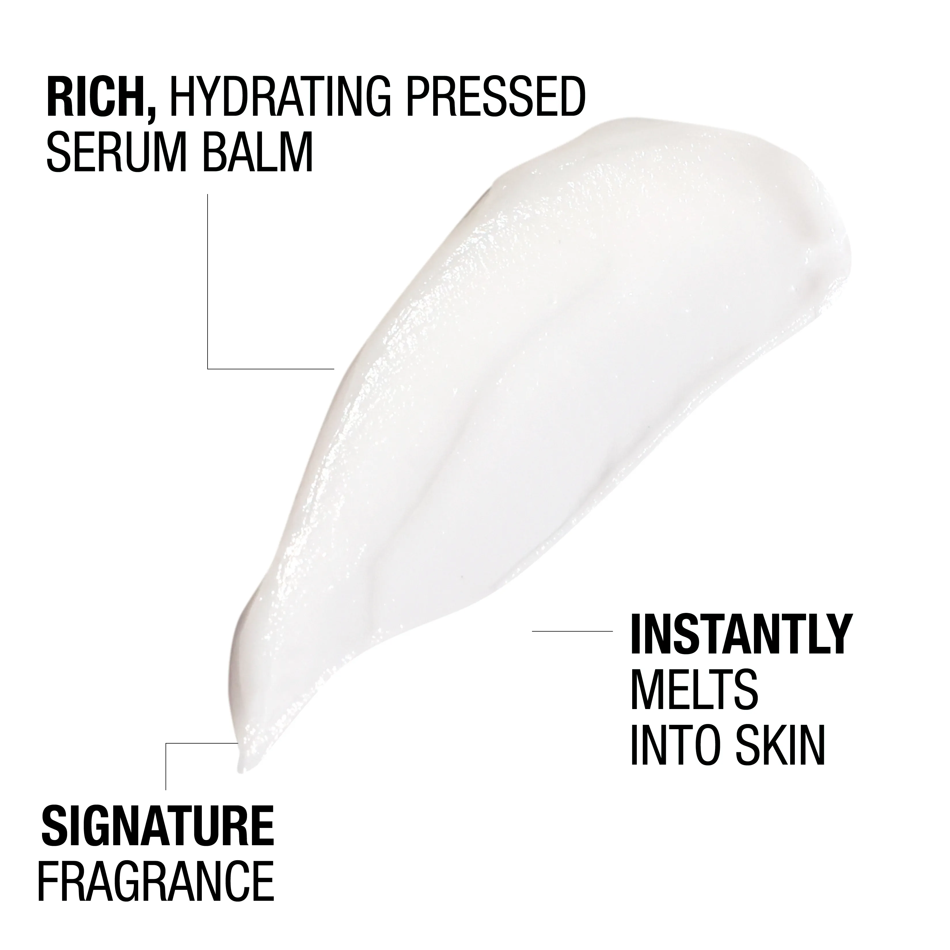 Rich, hydrating pressed serum balm